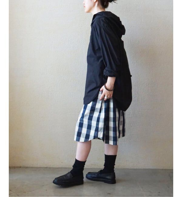 journal standard luxe「タフタチェックギャザーハーフパンツ」|その他|