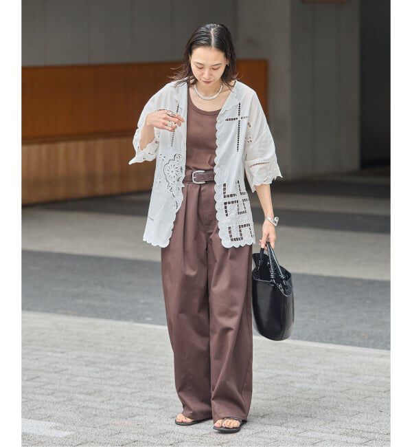 JOURNAL STANDARD「INDIA カットワークレース ブラウス」|シャツ・ブラウス|