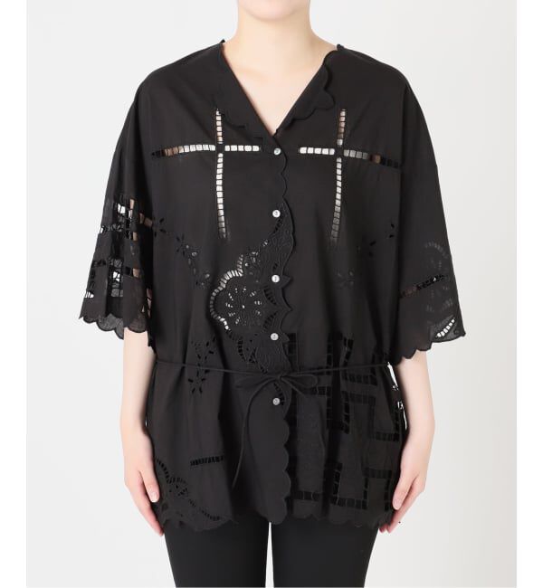 JOURNAL STANDARD「INDIA カットワークレース ブラウス」|シャツ・ブラウス|