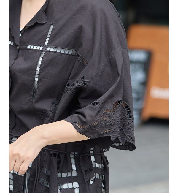 JOURNAL STANDARD「INDIA カットワークレース ブラウス」|シャツ・ブラウス|
