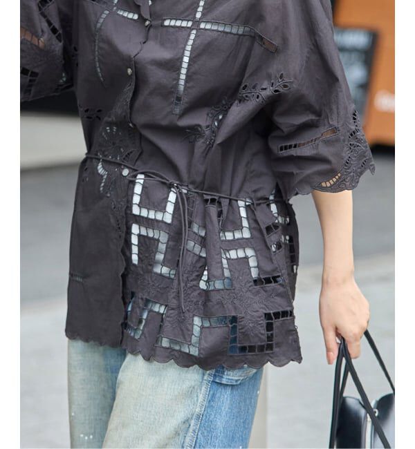 JOURNAL STANDARD「INDIA カットワークレース ブラウス」|シャツ・ブラウス|