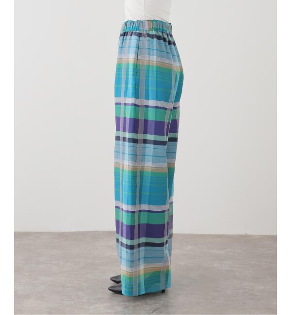 JOURNAL STANDARD「コットンシルクチェック パンツ」|その他|