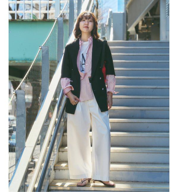 FRAMeWORK「ルーズスリーブロングシャツ」|シャツ・ブラウス|