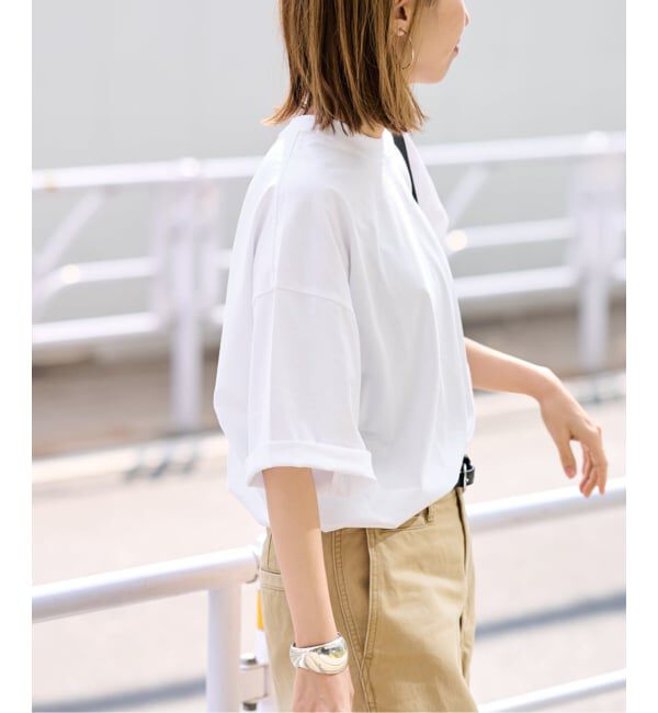 FRAMeWORK「ATON/エイトン SUVIN 60/2 WIDE SLEEVE T-SHIRT」|Tシャツ・カットソー|