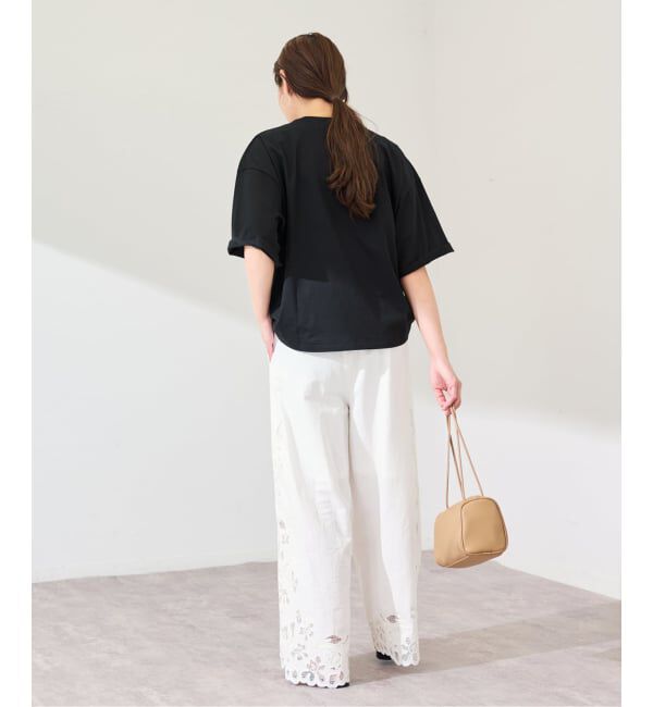 FRAMeWORK「ATON/エイトン SUVIN 60/2 WIDE SLEEVE T-SHIRT」|Tシャツ・カットソー|