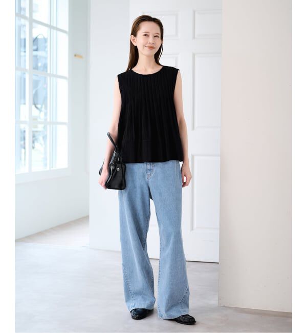 U by SPICK&SPAN「《追加》UBY Spick & Span タックブラウス 2」|シャツ・ブラウス|