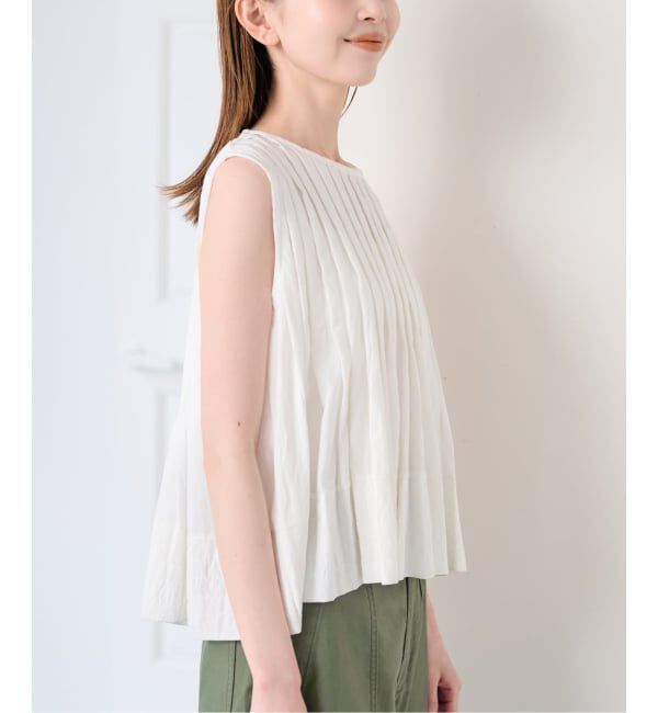 U by SPICK&SPAN「《追加》UBY Spick & Span タックブラウス 2」|シャツ・ブラウス|