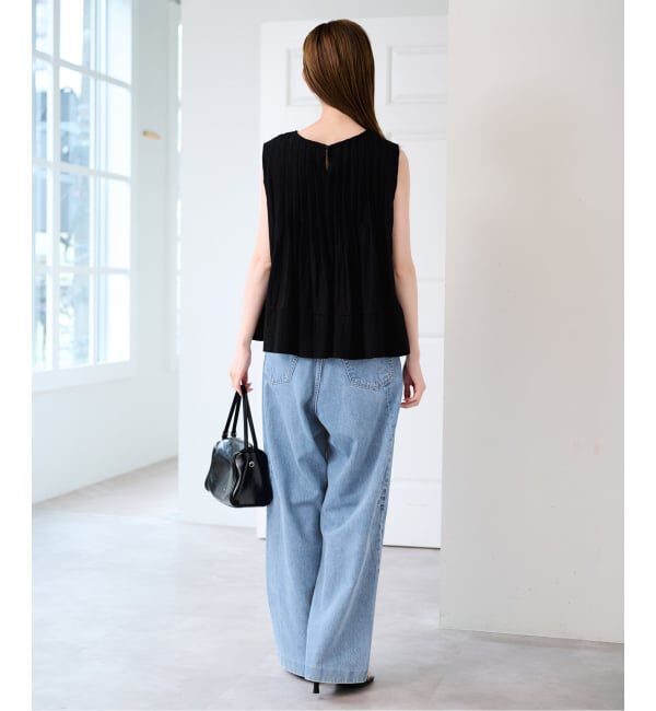 U by SPICK&SPAN「《追加》UBY Spick & Span タックブラウス 2」|シャツ・ブラウス|