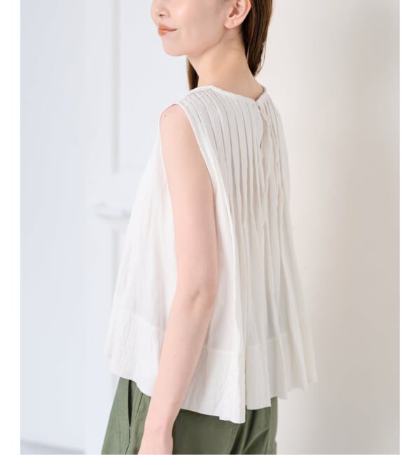U by SPICK&SPAN「《追加》UBY Spick & Span タックブラウス 2」|シャツ・ブラウス|