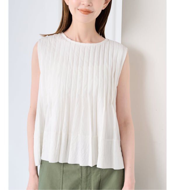 U by SPICK&SPAN「《追加》UBY Spick & Span タックブラウス 2」|シャツ・ブラウス|
