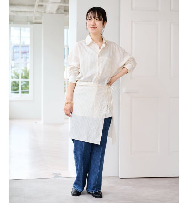 U by SPICK&SPAN「ミルキーポプリンスカーフSETシャツ」|シャツ・ブラウス|