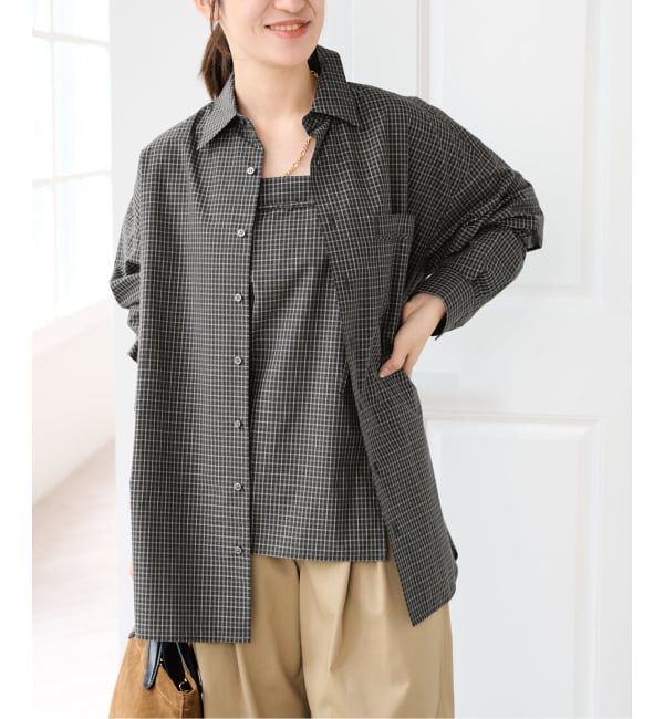 U by SPICK&SPAN「ミルキーポプリンスカーフSETシャツ」|シャツ・ブラウス|