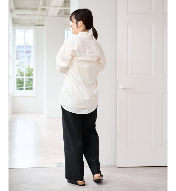 U by SPICK&SPAN「ミルキーポプリンスカーフSETシャツ」|シャツ・ブラウス|
