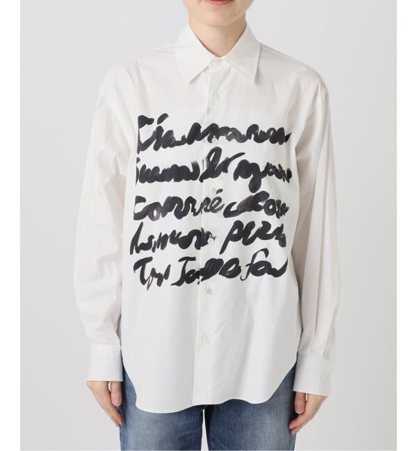 Glyph「《一部店舗+WEB限定》Typography Regular Shirts」|シャツ・ブラウス|