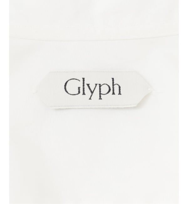 Glyph「《一部店舗+WEB限定》Typography Regular Shirts」|シャツ・ブラウス|