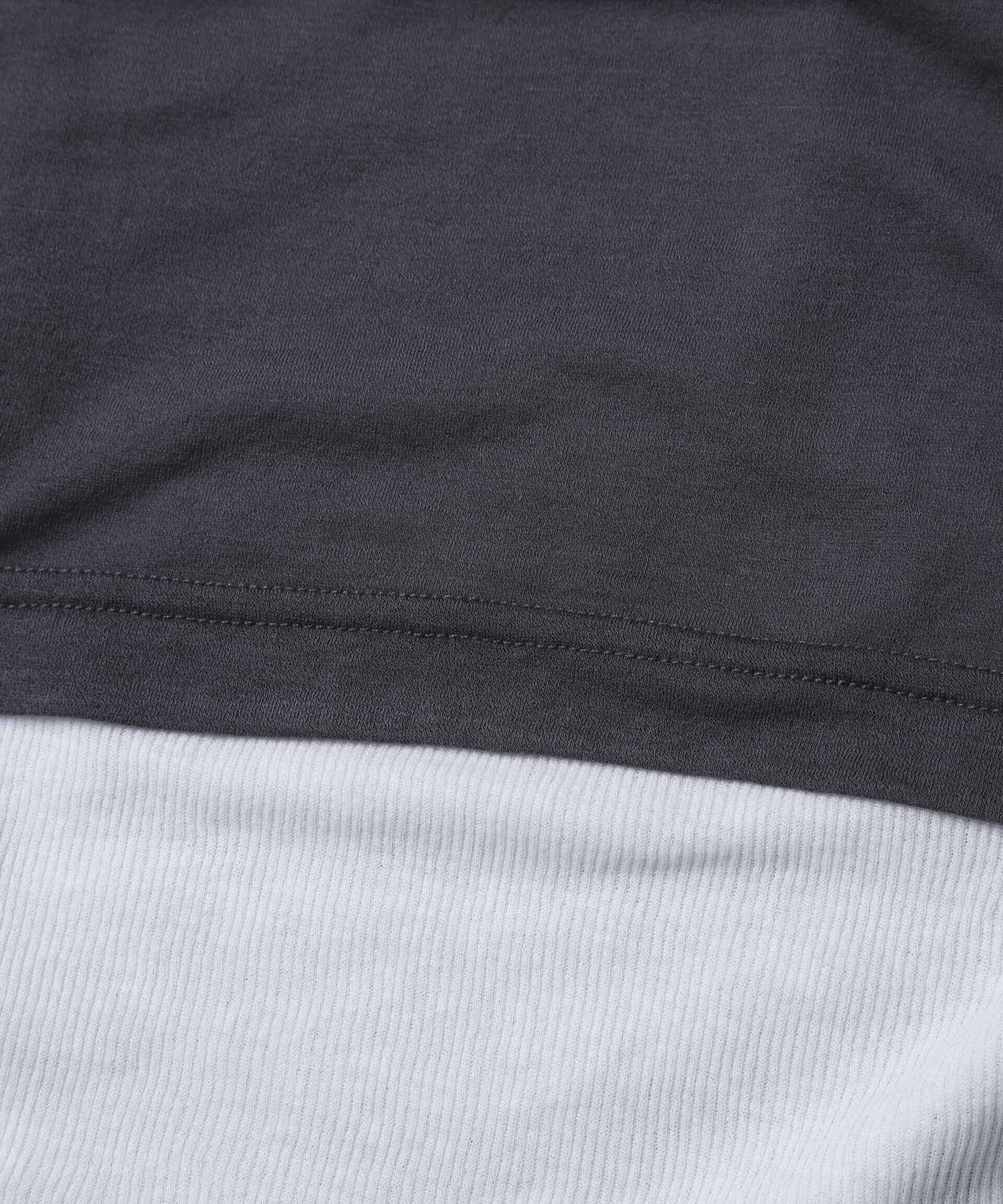 NANO universe「シアーテレコ&天竺ロンTeeセット」|Tシャツ・カットソー|