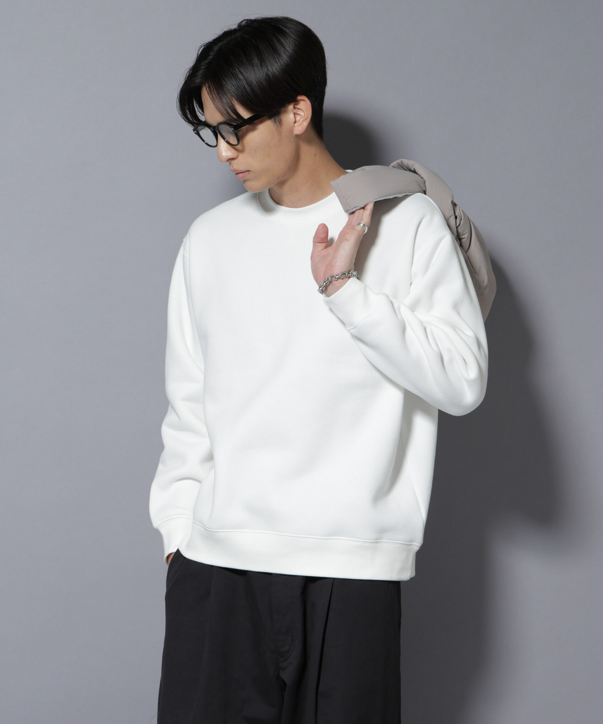 nano･universe「ナノベア 裏起毛スウェット レストラン」|Tシャツ・カットソー|