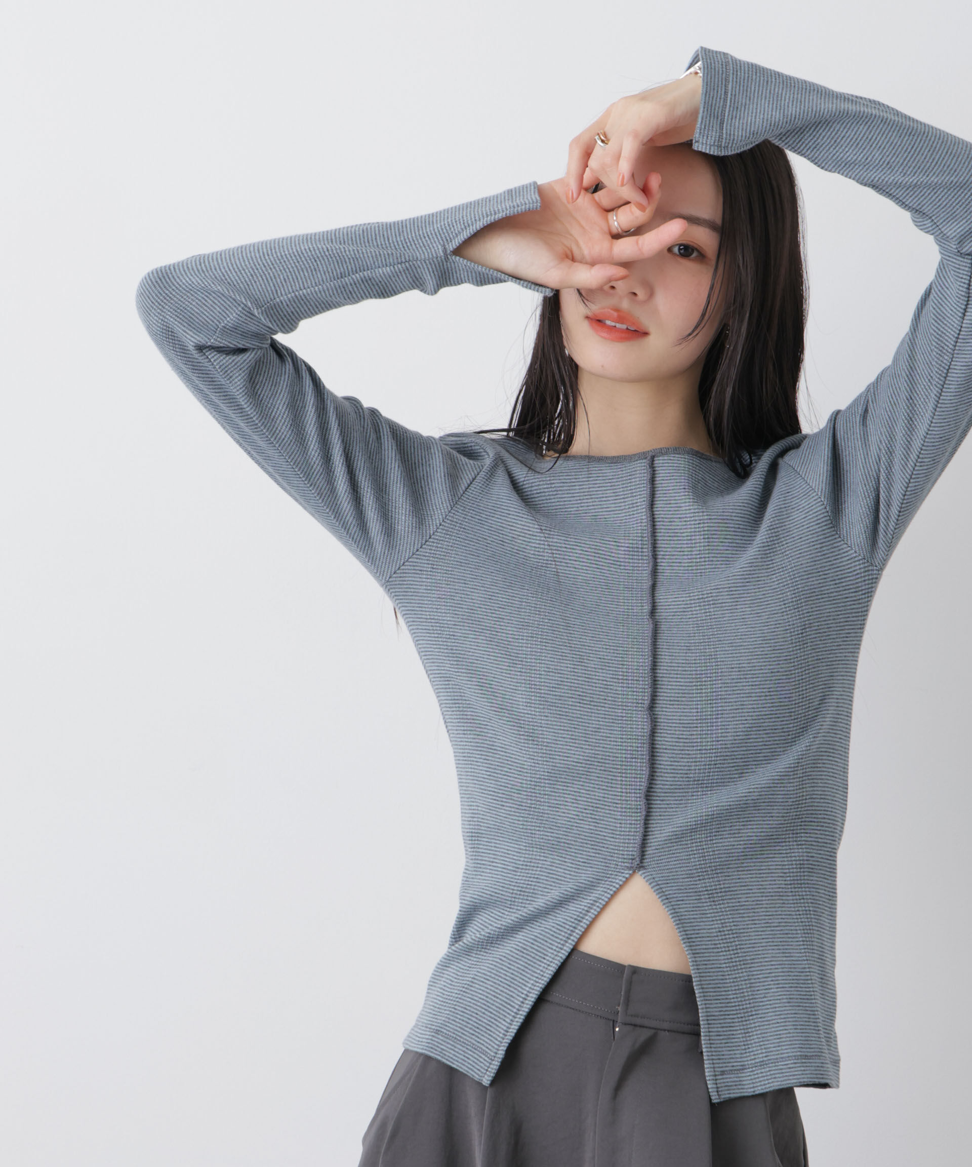 nano･universe「Robert P. Miller/Prib Slit PO」|Tシャツ・カットソー|パターン1