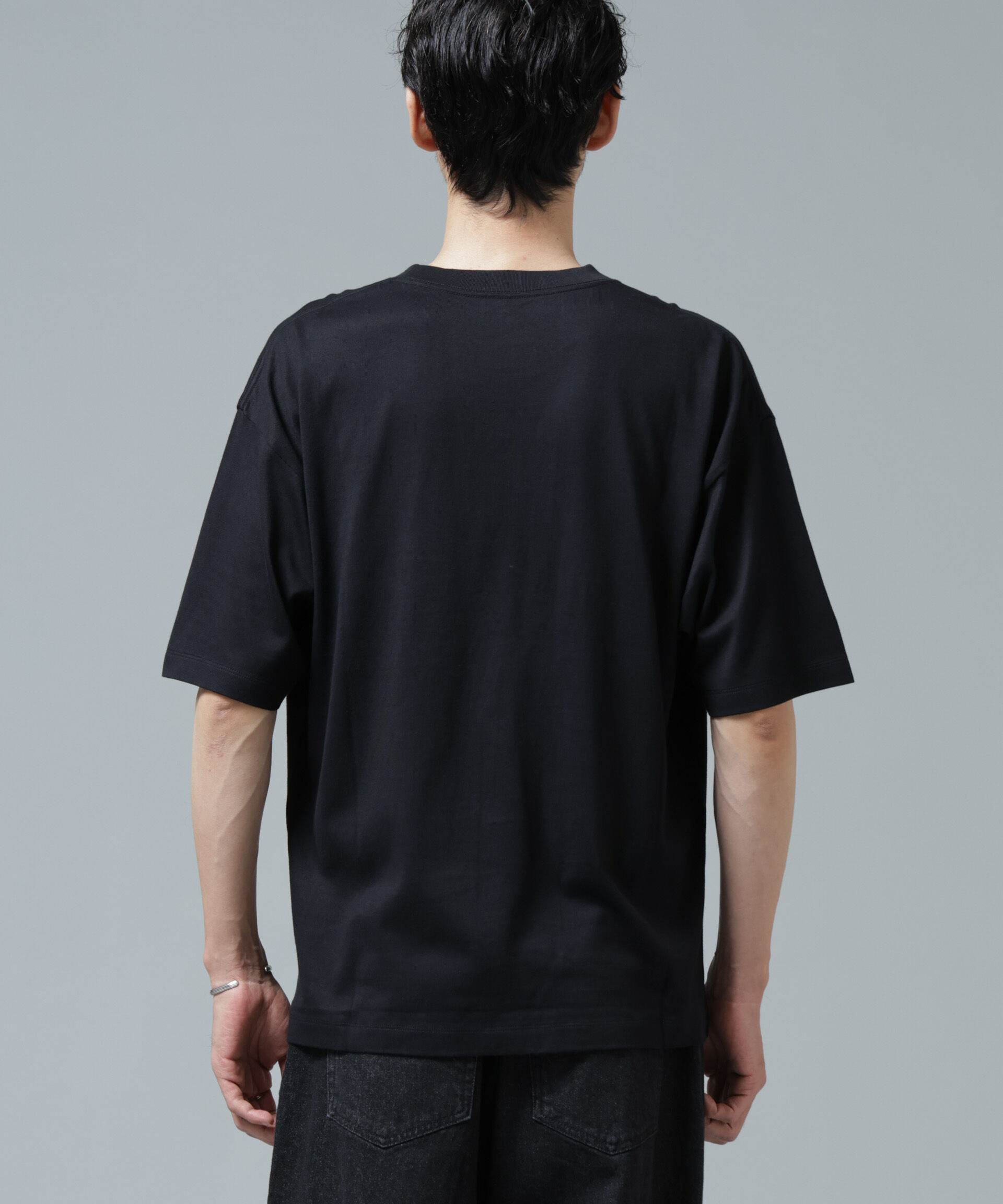 nano･universe「Anti Soaked(R) 汗染み防止 ミドルウェイト 7.1oz ビッグシルエットTシャツ」|Tシャツ・カットソー|