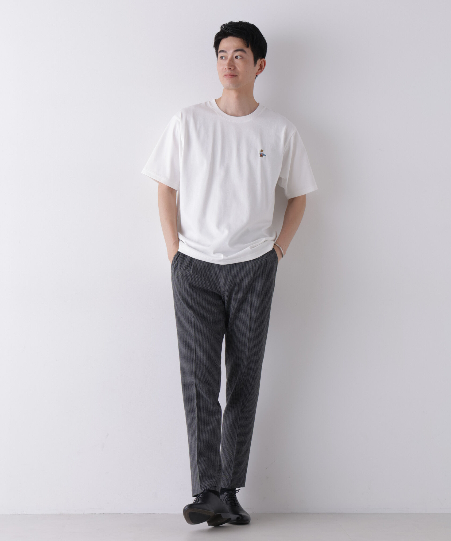 NANO universe「ナノベアCOOL Tシャツ 半袖2 サーフ」|Tシャツ・カットソー|