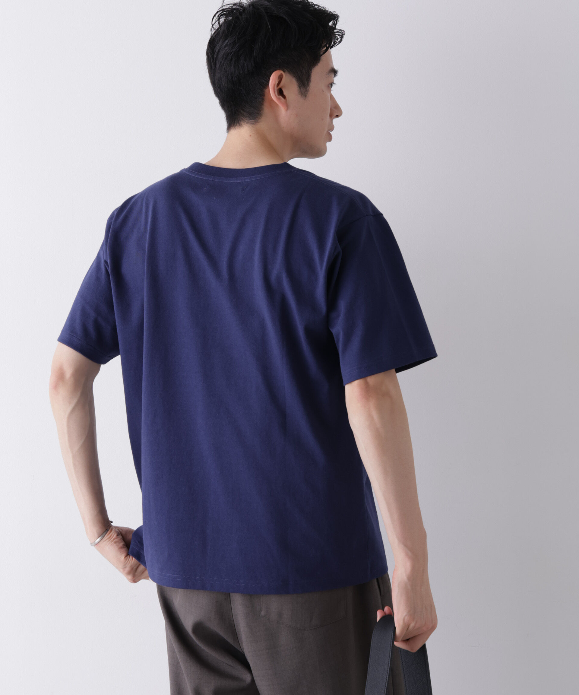 NANO universe「ナノベアCOOL Tシャツ 半袖2 サーフ」|Tシャツ・カットソー|