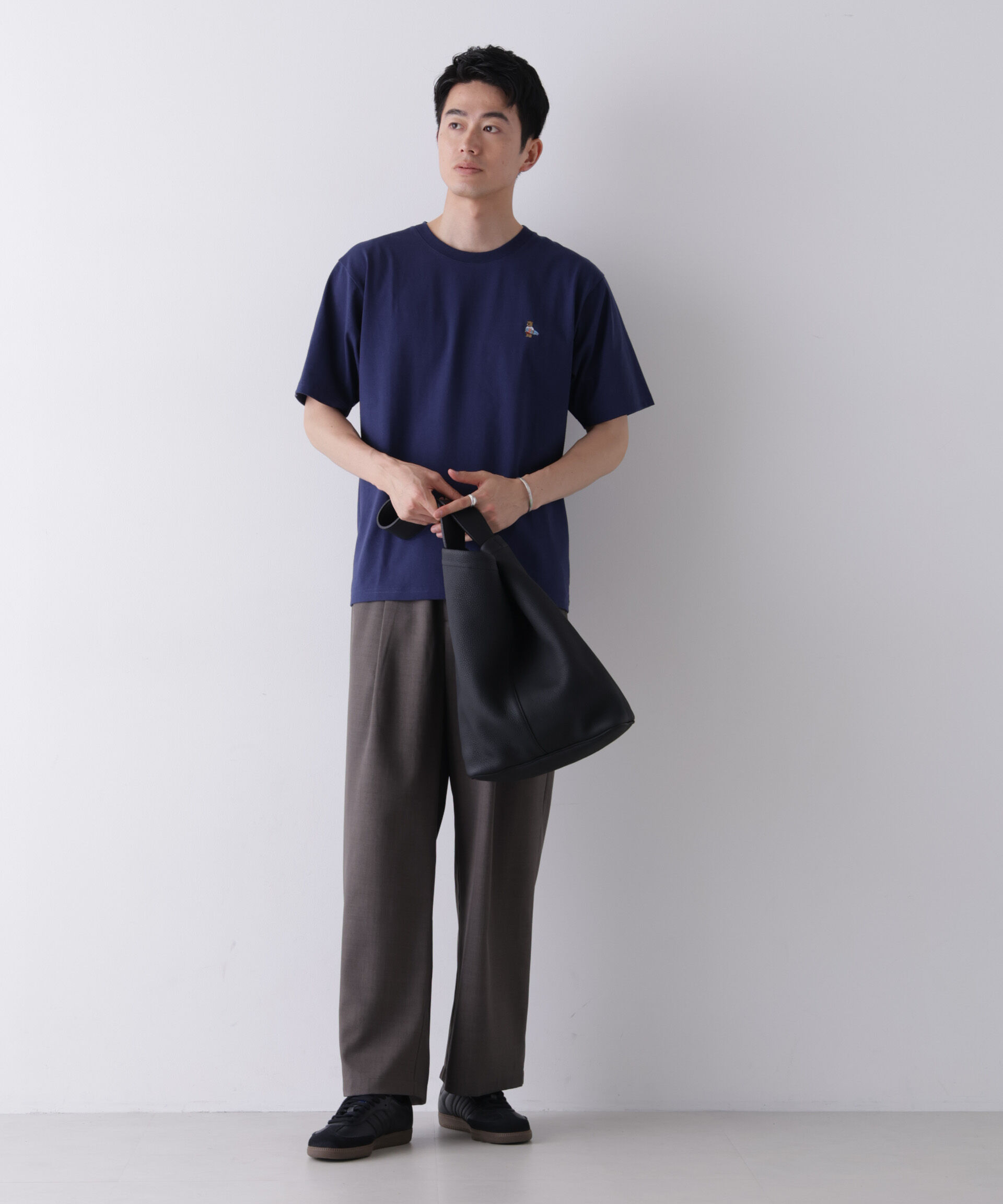 NANO universe「ナノベアCOOL Tシャツ 半袖2 サーフ」|Tシャツ・カットソー|