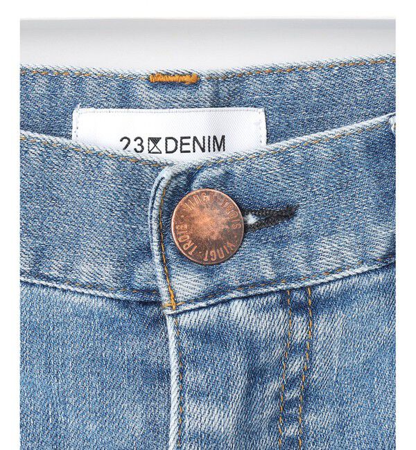 23区「【FUDGE掲載/接触冷感】23区DENIM サマー タック ワイド パンツ」|その他|