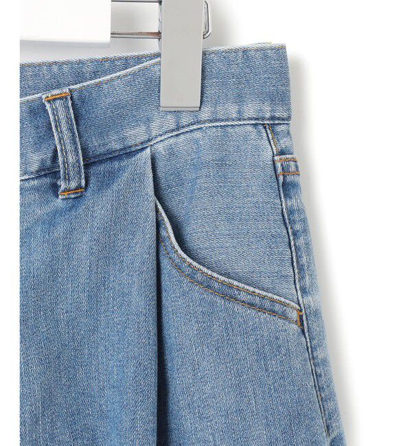23区「【FUDGE掲載/接触冷感】23区DENIM サマー タック ワイド パンツ」|その他|