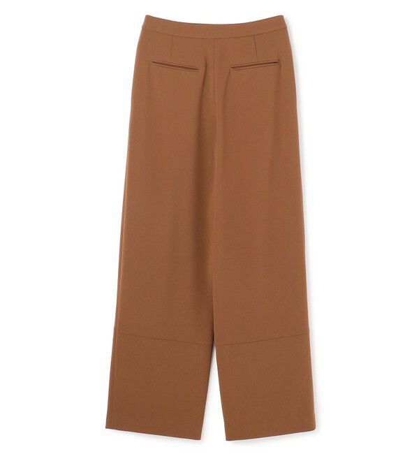 BEIGE,「【STORY 掲載】GYPSUM / シルキータッチ セミワイドタックパンツ」|その他|