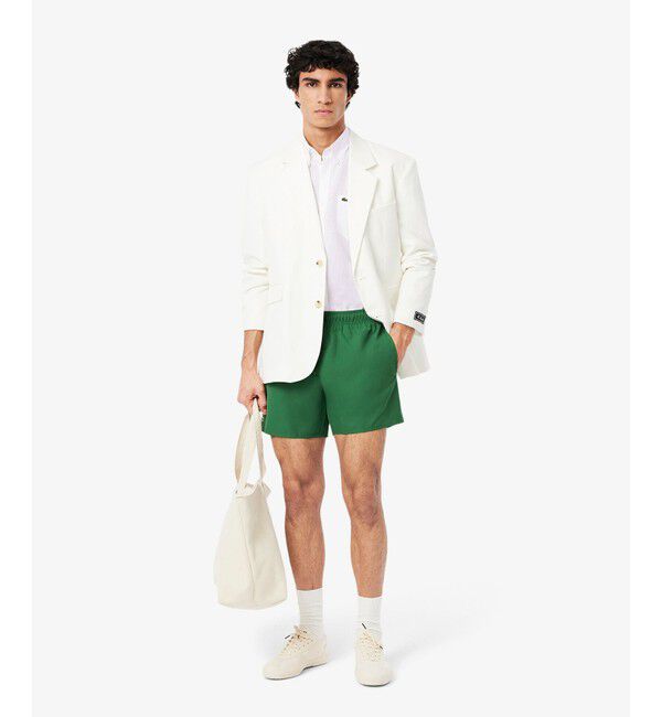 LACOSTE「リネンボタンダウンシャツ」|シャツ・ブラウス|
