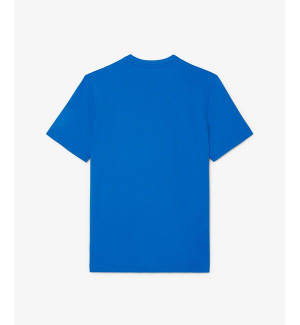 LACOSTE「UPF50 UVカット『ジョコビッチ』コートラインウルトラドライ鹿の子地Tシャツ」|Tシャツ・カットソー|