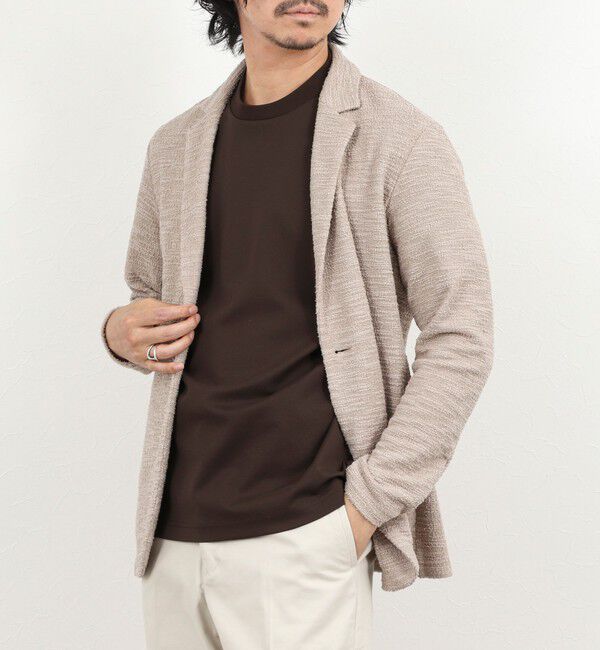 NOLLEY'S goodman「【BECシリーズ】《ビジカジ対応》超長綿ハイゲージポンチ ジャケットTシャツ 26SS」|Tシャツ・カットソー|