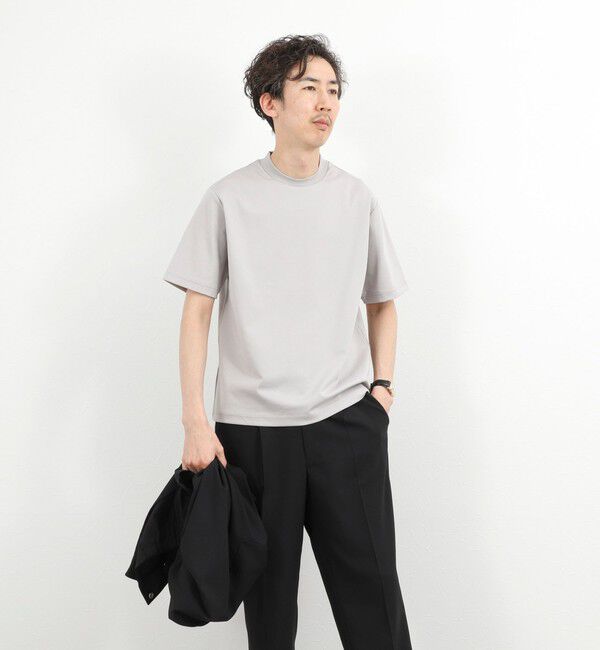NOLLEY'S goodman「【BECシリーズ】《ビジカジ対応》超長綿ハイゲージポンチ ジャケットTシャツ 26SS」|Tシャツ・カットソー|