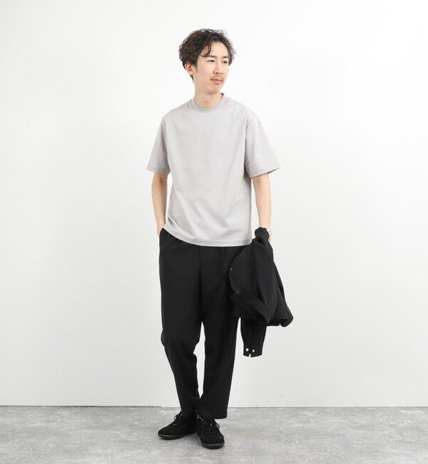 NOLLEY'S goodman「【BECシリーズ】《ビジカジ対応》超長綿ハイゲージポンチ ジャケットTシャツ 26SS」|Tシャツ・カットソー|