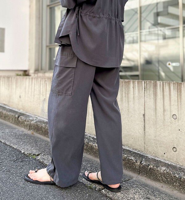 NOLLEY'S「《セットアップ対応》ウォッシャブルサンドウォッシュカーゴパンツ」|カーゴ|