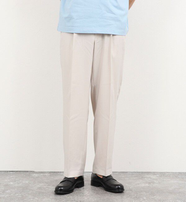 NOLLEY'S goodman「Reflax ワンタックイージーパンツ 26SS」|チノ|