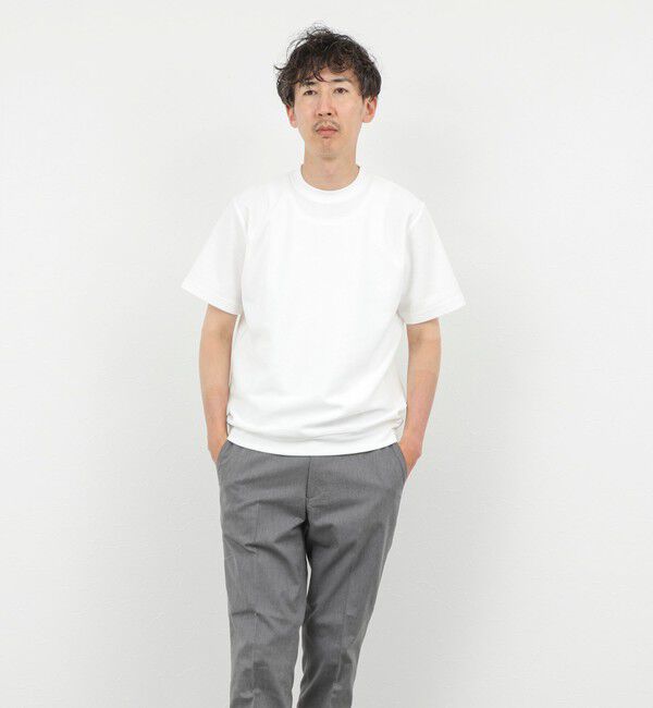 NOLLEY'S goodman「《ビジカジ対応》ローゼンジカノコ 抗菌防臭CN ドレスTシャツ 26SS」|Tシャツ・カットソー|
