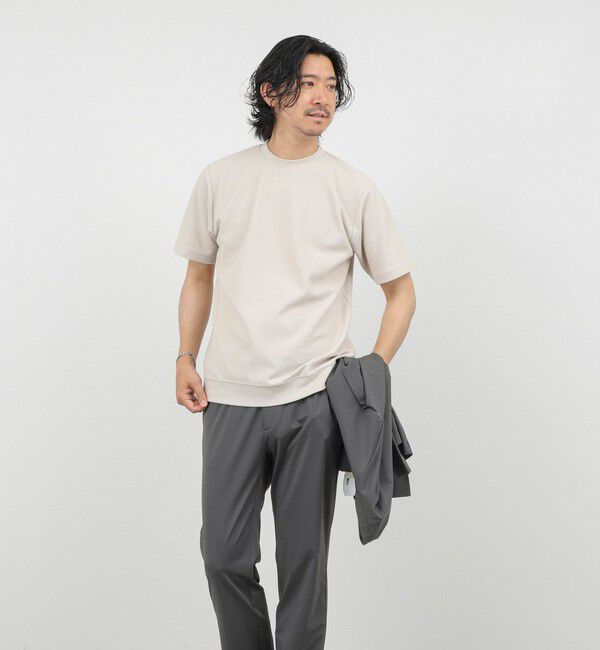 NOLLEY'S goodman「《ビジカジ対応》ローゼンジカノコ 抗菌防臭CN ドレスTシャツ 26SS」|Tシャツ・カットソー|