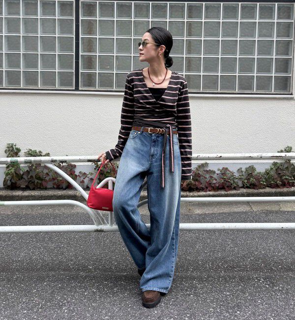 MAQWEL「【MAQWEL/マクウェル】コットンカシュクールカーディガン」|Tシャツ・カットソー|
