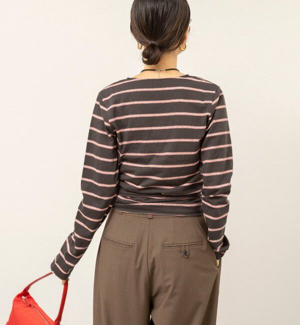 MAQWEL「【MAQWEL/マクウェル】コットンカシュクールカーディガン」|Tシャツ・カットソー|