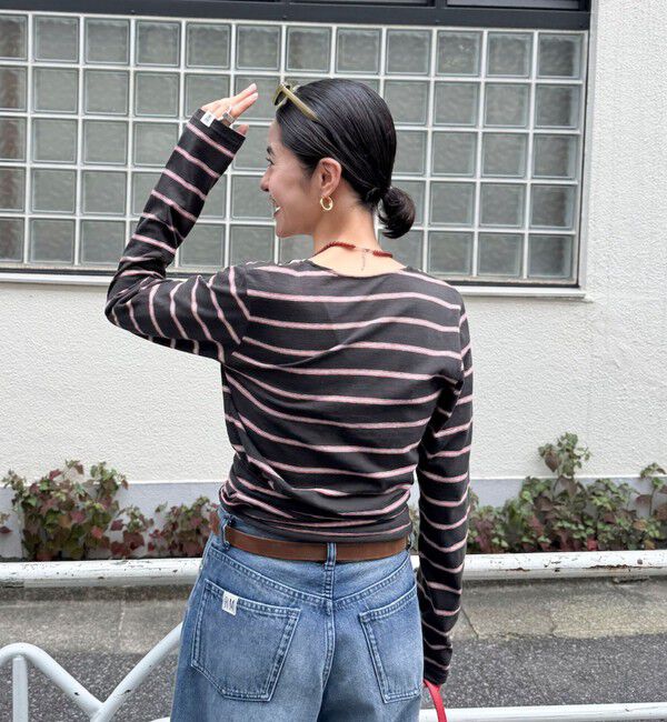 MAQWEL「【MAQWEL/マクウェル】コットンカシュクールカーディガン」|Tシャツ・カットソー|