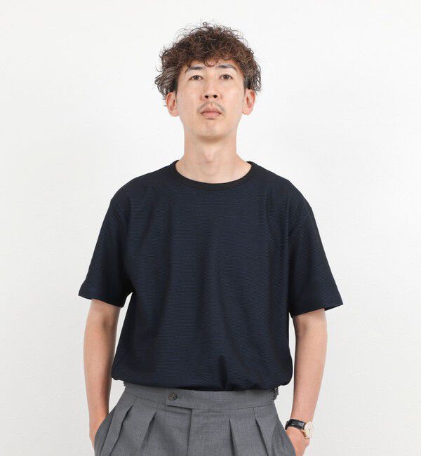 NOLLEY'S goodman「【BECシリーズ】立体ボーダーTシャツ」|Tシャツ・カットソー|
