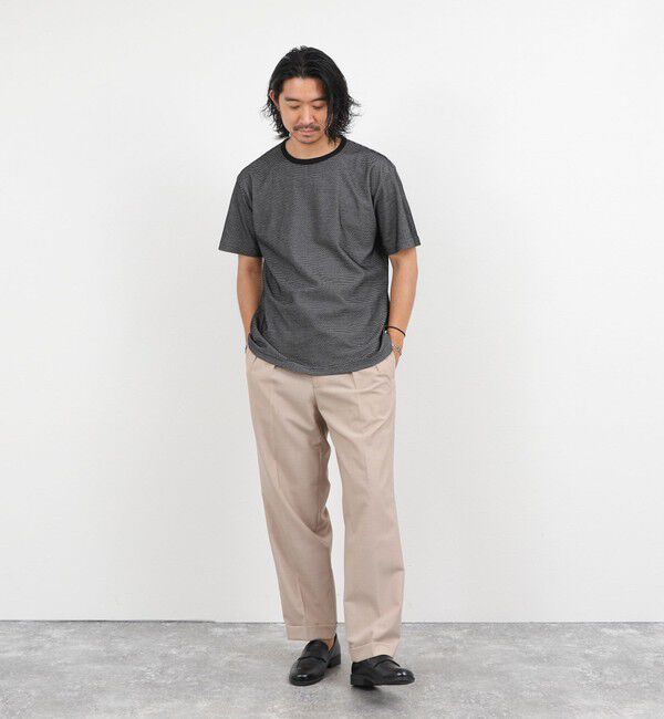 NOLLEY'S goodman「【BECシリーズ】立体ボーダーTシャツ」|Tシャツ・カットソー|