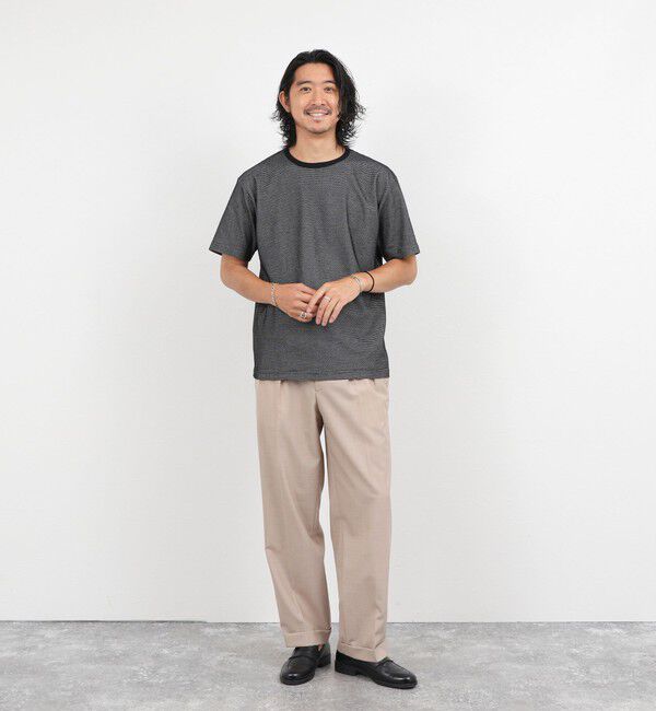 NOLLEY'S goodman「【BECシリーズ】立体ボーダーTシャツ」|Tシャツ・カットソー|
