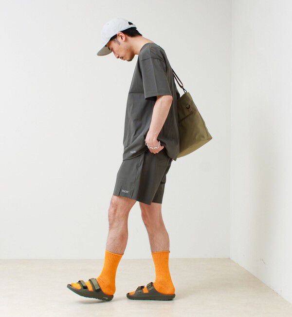 GLOSTER「【GLOSTER&times;TAION】機能素材 ワンマイルセットアップ（Tシャツ＋ショーツ）」|Tシャツ・カットソー|