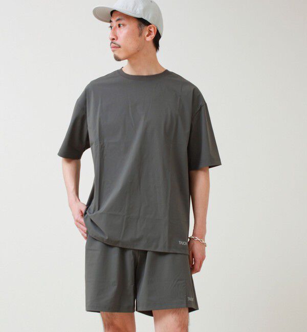 GLOSTER「【GLOSTER&times;TAION】機能素材 ワンマイルセットアップ（Tシャツ＋ショーツ）」|Tシャツ・カットソー|