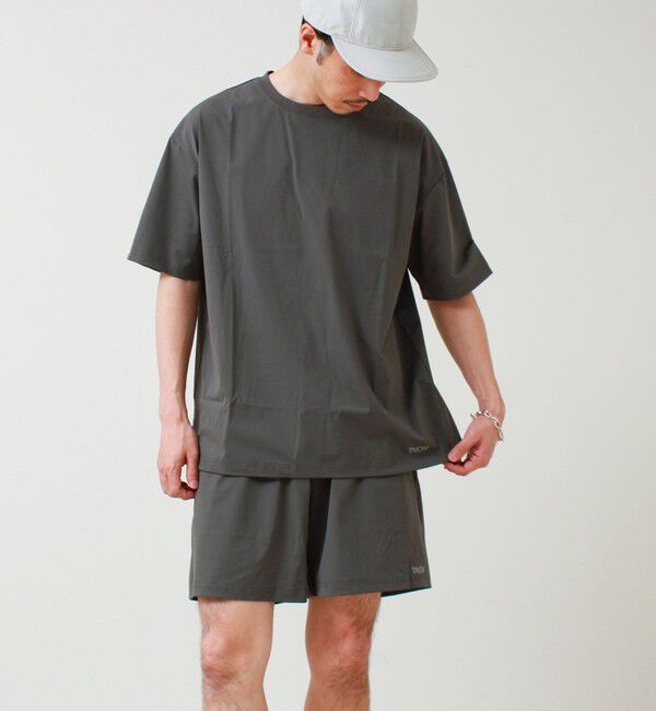 GLOSTER「【GLOSTER&times;TAION】機能素材 ワンマイルセットアップ（Tシャツ＋ショーツ）」|Tシャツ・カットソー|