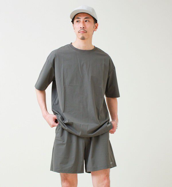 GLOSTER「【GLOSTER&times;TAION】機能素材 ワンマイルセットアップ（Tシャツ＋ショーツ）」|Tシャツ・カットソー|