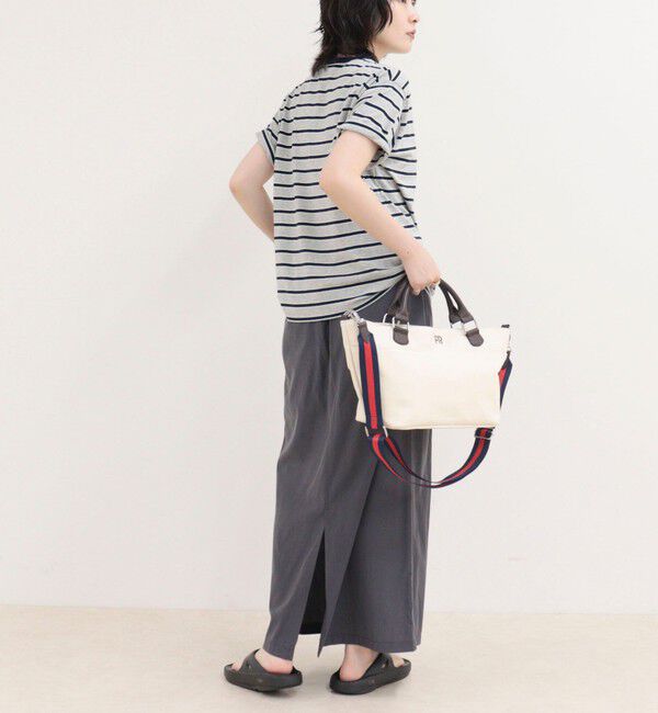 fredy emue「【汗ジミ軽減】ボーダーTシャツ」|Tシャツ・カットソー|