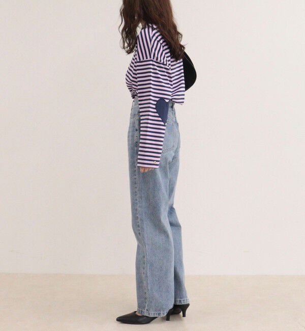 fredy emue「Dual Hem Lace Denim」|デニム|
